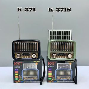 NUEVO K-371S Suministro <span class=keywords><strong>de</strong></span> Fábrica Radio Retro Personalizada Recargable USB para el Hogar AM FM SW Multibanda Radio Portátil con Altavoz Solar - Product Image 3