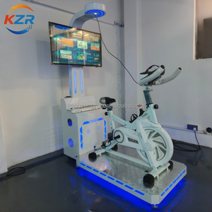 Centro de experiencias de ciclismo en realidad virtual (RV) a gran escala con máquinas y equipos de juegos sensoriales de RV. - Product Image 5