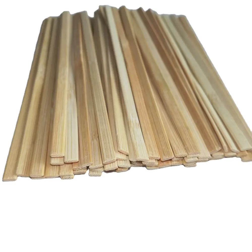 7" Individually Wrapped 500-Count Natural Bamboo Coffee Stirrers Beverage Stir Sticks