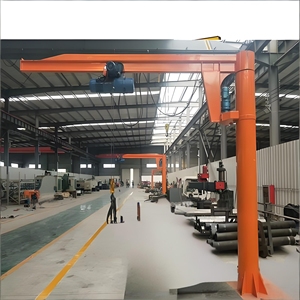 מנוף זרוע 2026 A3 לעבודה כבדה 3 טון <span class=keywords><strong>2</strong></span> טון <span class=keywords><strong>1</strong></span> טון עם שרטוט טכני, מנוף זרוע מסתובב 180-360 מעלות עם מנוף הרמה - Product Image 3