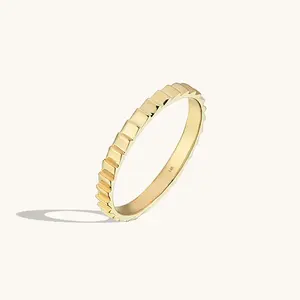 Inspire Jewelry Fashion Waterproof Elaborate Elegant Stainless Steel Jewelry Gift Wholesale Exquisite Minimalist Infinity Ring