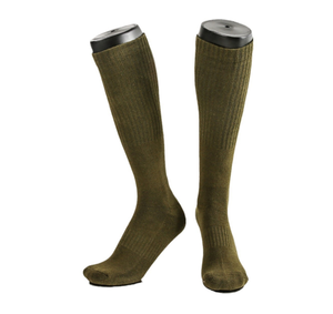 Chaussettes personnalisées DFS01, chaussettes vertes, chaussettes de compression, chaussettes longues en tissu éponge, chaussettes chaudes d'hiver, chaussettes longues en laine mérinos - Product Image 4