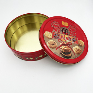 Vòng <span class=keywords><strong>Cookies</strong></span> tinplate cấp thực phẩm tùy chỉnh hộp thiếc - Product Image 3