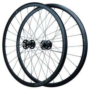 Juego de Ruedas para Bicicleta 700C, Juego de Ruedas de Pista, Buje Delantero y Trasero con Rodamientos, Freno V Doble, Velocidad Única, Piñón Fijo - Product Image 4