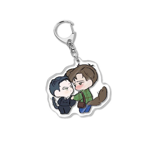 พวงกุญแจอะคริลิค Matthew Raynor ลายไฟเขียว ของที่ระลึกสำหรับแฟนๆ BL ของขวัญสำหรับคู่รัก จี้ห้อยกระเป๋า พวงกุญแจใหม่ - Product Image 4