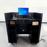 Écran LED GOB P1.8 d'intérieur personnalisé pour KTV, table de DJ, affichage animé pour discothèque, bar, signalétique et usage en magasin de détail