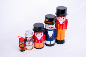Cá nhân hóa nhà sản xuất chất lượng cao kim loại <span class=keywords><strong>nutcracker</strong></span> hộp thiếc lính tin - Product Image 2