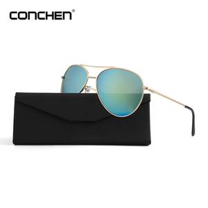 Custom LOGO Fashion Men Cool <strong>Aviation</strong> <strong>Style</strong> Gradient <strong>Sunglasses</strong> Lunette Soleil Men Metal <strong>Sunglasses</strong> - Product Image 2