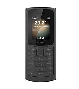 Clavier téléphone pour <span class=keywords><strong>NOKIA</strong></span> <span class=keywords><strong>110</strong></span> (Version 2021) <span class=keywords><strong>4G</strong></span> d'occasion téléphone portable fonction téléphone double carte SIM longue batterie en veille - Product Image 1