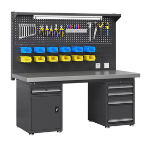 Armoire à outils en métal moderne robuste personnalisable, 3 tiroirs, rangement antistatique, capacité de charge de 1000 kg, multifonctionnelle pour <span class=keywords><strong>garage</strong></span> - Product Image 1