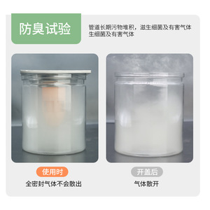 Drain Filter Core 3.5 In Compression Easy Installation For Bathroom Floor Drain Anti Odor Anti Bug - Product Image 4