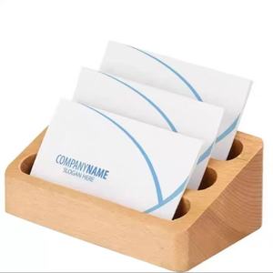 Qakai scatola di biglietti da visita minimalista noce nera faggio tavolo di stoccaggio stile europeo artigiano Design - Product Image 4