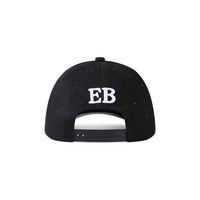 Gorra de béisbol con bordado 3D de diamantes de imitación, gorra de papá de sarga bicolor con fuente decorativa, gorra deportiva ajustable de moda urbana para unisex
