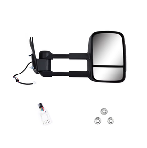 Nouvelles Miroirs Latéraux XMAXVISION pour Voiture, Miroirs de Remorquage pour HILUX Juillet 2015-2025 N80/REVO/GUN, Électriques, Noir Fumé, avec Clignotants - Product Image 3