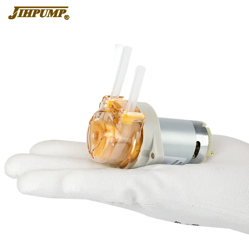 Jihpump Dc Motor Mini Micro Beste Tubing Peristaltische Pomp Debiet Kopen Water Vloeibare Vulling Doseren Doseren Pompen Te Koop