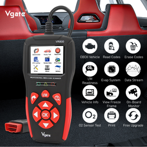 Lector de Códigos de Falla OBD2 Vgate VR800, Herramienta de Diagnóstico OBD-II CAN, Escáner de Automóviles con Luz de Verificación del Motor y Datos en Tiempo Real (VR800) - Product Image 5