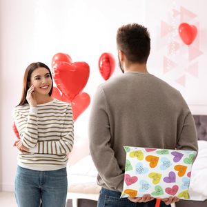 <b>Colorful</b> Conversation Heart Mailing Bag Pastel Self-Sealing Plastic Packaging <b>Envelope</b> Bag For Small Business - Product Image 4