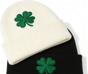 Gorro con Logotipo Personalizado, Gorro de Punto Bordado Personalizado, Gorro para el Día de San Patricio Irlandés - Product Image 6