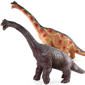 Jouet dinosaure en caoutchouc souple grand format Xinhen avec effets sonores, modèle animal Triceratops dragon mutant, ensemble souple - Product Image 4