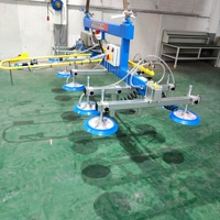 Lève-chargeur télescopique à ventouses 2500 kg pour la manutention de tôles d'acier – Système de levage de tôles par ventouses
