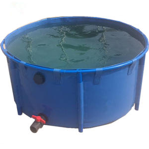 Vente chaude d'usine, réservoir de pisciculture ALY, pliable, léger, en <span class=keywords><strong>bâche</strong></span> PVC, qualité alimentaire, anti-UV, <span class=keywords><strong>1000</strong></span> <span class=keywords><strong>litres</strong></span> - Product Image 1