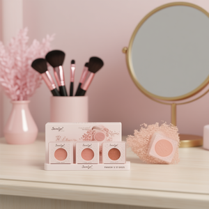 Saniyo Compact Powder Mineral Translucent Setting Powder Per tutti i tipi di pelle Finitura liscia Modello Ls028 - Product Image 2