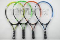 O forme de poutre en aluminium pleine grandeur enfants jeu de raquettes de tennis.