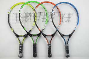 O forme de poutre en aluminium pleine grandeur enfants jeu de raquettes de <span class=keywords><strong>tennis</strong></span>. - Product Image 4