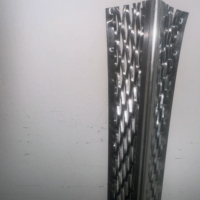 Fabrication d'usine coin d'angle en acier inoxydable perle d'angle en aluminium de haute qualité perle d'angle d'angle en métal déployé en aluminium