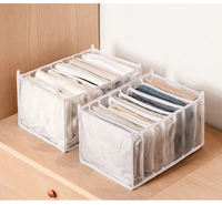 Vêtements Jeans et pantalons sac de rangement armoire vêtements tiroir diviseur sac maille tissu boîte de rangement organisateur