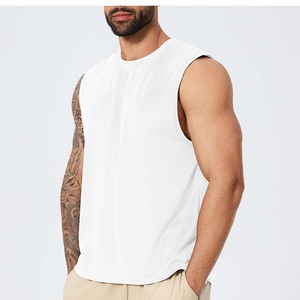 Débardeurs de sport pour hommes YIYI, style américain, col rond, sans manches, décontractés, respirants, séchage rapide, pour le printemps et l'été - Product Image 3