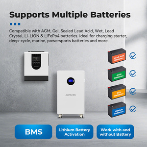 อินเวอร์เตอร์พลังงานแสงอาทิตย์แบบไฮบริด SYP12KW-48V 12KW สำหรับใช้ในบ้าน 48V ระบบออน/ออฟกริด พร้อมระบบ MPPT รองรับการสื่อสาร  ระบบอินเวอร์เตอร์ AC คุณภาพสูง - Product Image 2