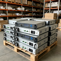 Amplificateur de fibre optique EDFA haute puissance 1550 nm, port unique 23 dBm, double alimentation pour réseau FTTB FTTH