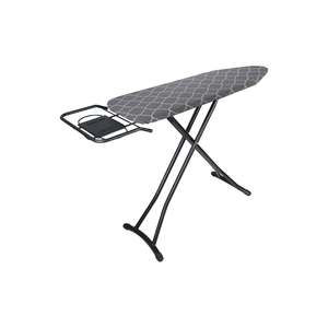 Tipo in piedi stiratura retrattile in metallo ferro porta famiglia pieghevole in plastica per uso guardaroba include copertura da stirare - Product Image 3