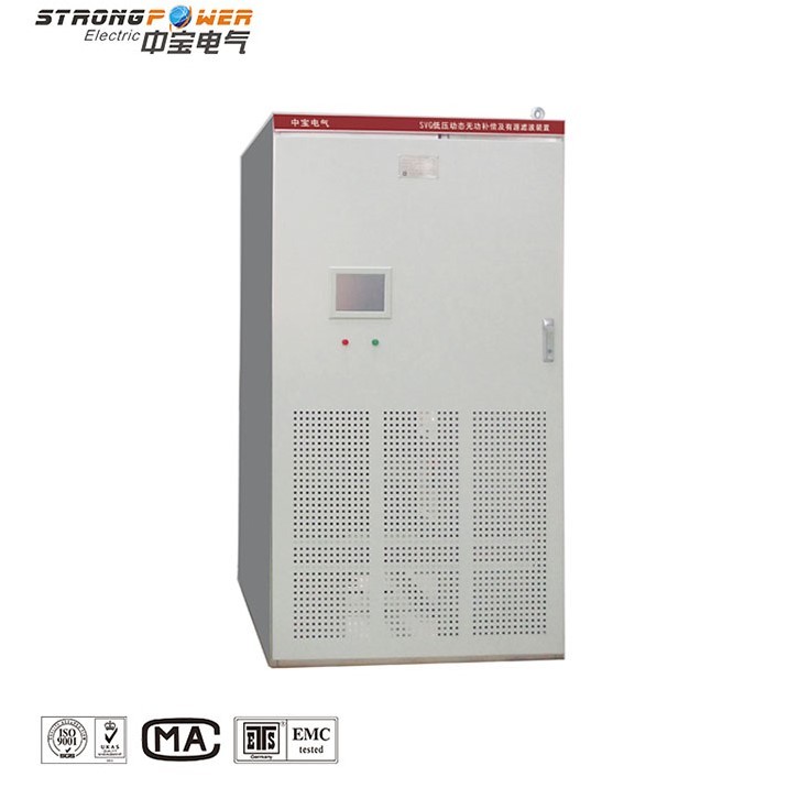 Rack type static var generator automatic power factor controller panel statcom wall amounted type
