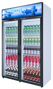 Tienda de conveniencia, exhibición <span class=keywords><strong>vertical</strong></span> de bebidas y cerveza, Gabinete integrado, gabinete de refrigeración y conservación de frutas, <span class=keywords><strong>congelador</strong></span> - Product Image 3