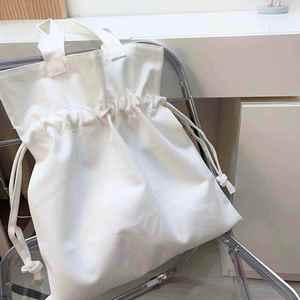 High Quality 100% Cotton <b>Canvas</b> <b>Tote</b> Bags Reusable Eco-Friendly with Shoulder Strap for Grocery & Shopping - Product Image 3