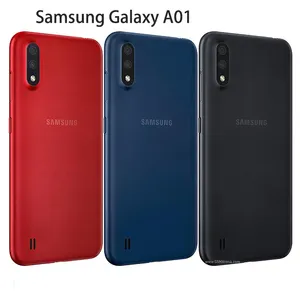 โทรศัพท์มือถือมือสองยี่ห้อ A01มือถือของแท้จาก USA สำหรับ Samsung A015 A01 Galaxy ที่ได้รับการตกแต่งใหม่