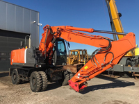 Excavator Roda Hemat Biaya ZX170W Multifungsi dengan Bucket untuk Pekerjaan Infrastruktur Pedesaan