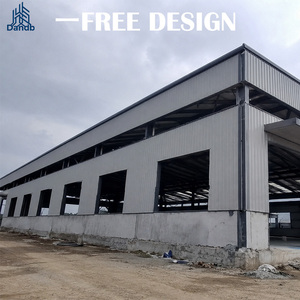 Almacén de Estructura de Acero de 40m de Vano Libre, Prefabricado, de Alta Resistencia, para Logística Industrial - Product Image 2