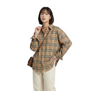 Blusas Elegantes de Moda para Oficina, Mangas Caídas, Camisas Elegantes para Mujer, Estampado Floral, 100% Poliéster, Personalizadas - Product Image 6