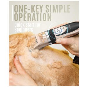 किनेयू किम्यू स्टेनलेस स्टील कुत्ते शेवर क्लिपर्स कम शोर रिचार्जेबल कर्सर कुत्ते बिल्लियों पालतू जानवरों के लिए सेट - Product Image 4