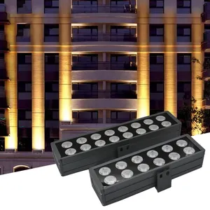 LED spotlight outdoor beam light IP65 super bright super strong light Roman column external wall light