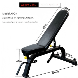 ジム機器機器フィットネス調整可能ベンチトレーニングウェイトベンチ - Product Image 2