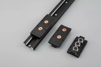 Module de plateforme coulissante à double rail linéaire en aluminium ZCF/Hiwin SGR15 45 mm, double axe, roulement à rouleaux, haute précision, OEM/ODM