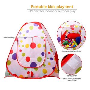 Indonesia Factory Sports Toy Polyester Pop-Up <b>Play</b> <b>Tent</b> for Kids Boys Girls With Ball Pit - Product Image 4
