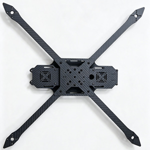 13 Inch 417mm Wheelbase 3K Twill Weave T300 Carbon Fiber For Compatible Long Range Quadcopter Frame Kit For DIY FPV Drones
