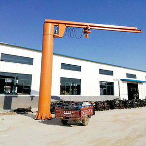 Kantilever lengan ayun Jib 500kg 800kg 1 Ton kolom lantai Jib Crane - Product Image 4