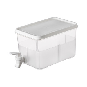 Large Capacity Refrigerator Water Pitcher With Faucet Heat Resistant For Fruit Tea Chilled Water Summer Lemonade Use - Product Image 5