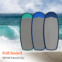 Paddle Board Serat Karbon Terbaru Ringan 105*44cm untuk Hydrofoil Surfing Wingfoil Bermain Air Pompa Surfboard